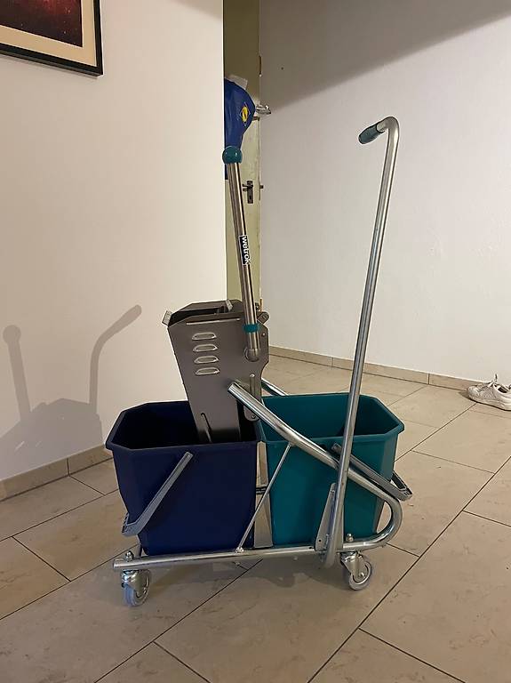 Wetrok Doppelfahreimer mit MOPPPRESSE