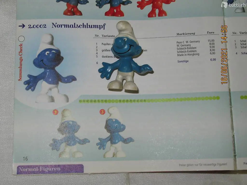 Schlumpf, Schleich, Nummer 2.0002
