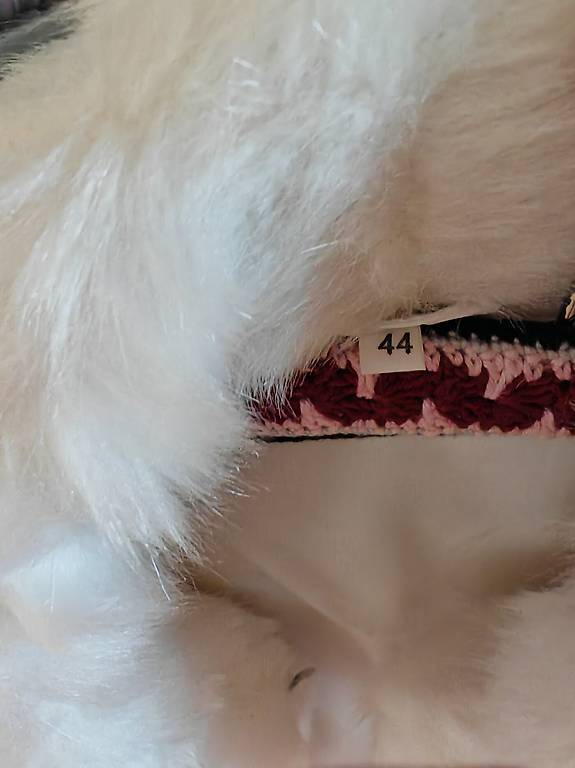 Elegante Kunstfell Jacke, Gr. 44, Winter Braut Jacke, Top