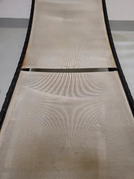 GRATIS - Rattan Gartenliege gebraucht