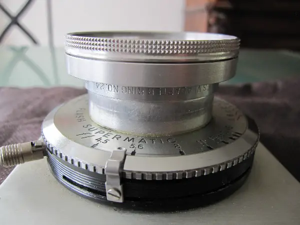 Kodak Ektar Objektiv 152 mm, f: 4.5, EI 372 L