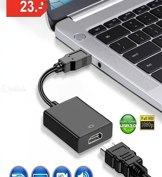  Convertitore Video Audio USB 3 a HDMI Konverter