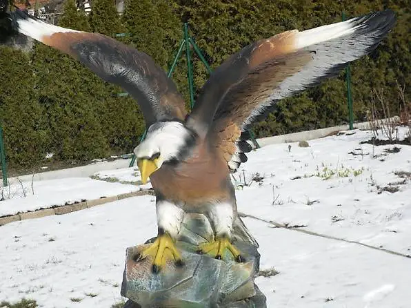 Schöner Grosser XXL Gartendeko Adler