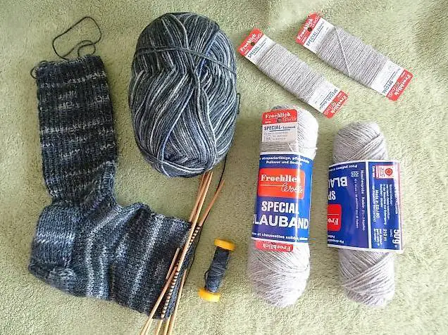 Strickwolle, Sockenwolle