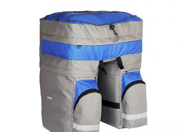  ROSWHEEL 60L Fahrrad Rear Seat Rack Trunk Bag Handtasche