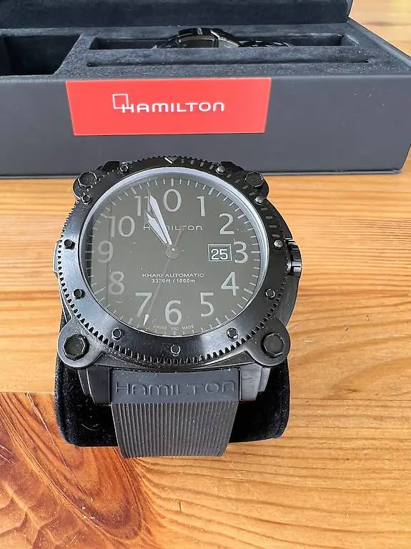 hamilton belowzero bis 1000m wasserdicht