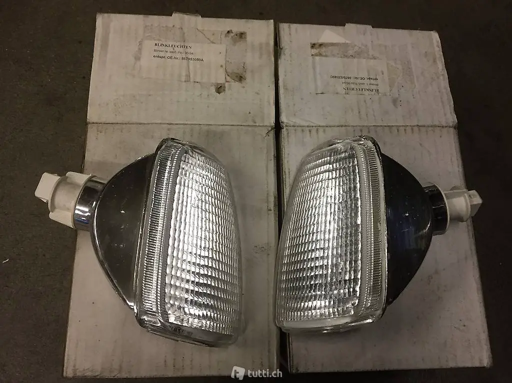 Polo G 40 weisse Blinker links und rechts