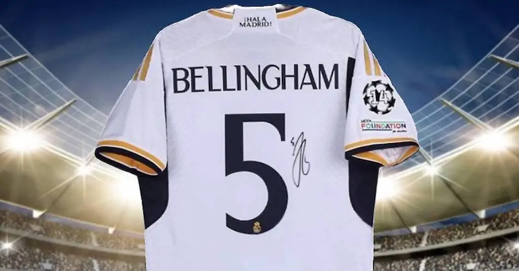 Jude Bellingham Real Madrid Trikot signiert