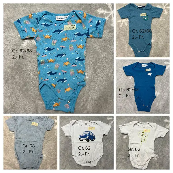 Kurzarm Kleider Gr. 62/68