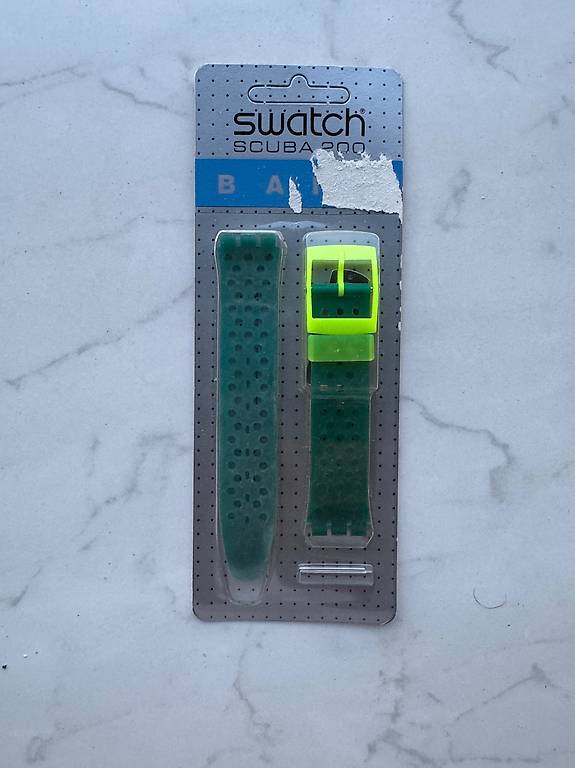 Swatch*SCUBA*ASDK101*MEROU*1990*Armband* Sammler* Neu