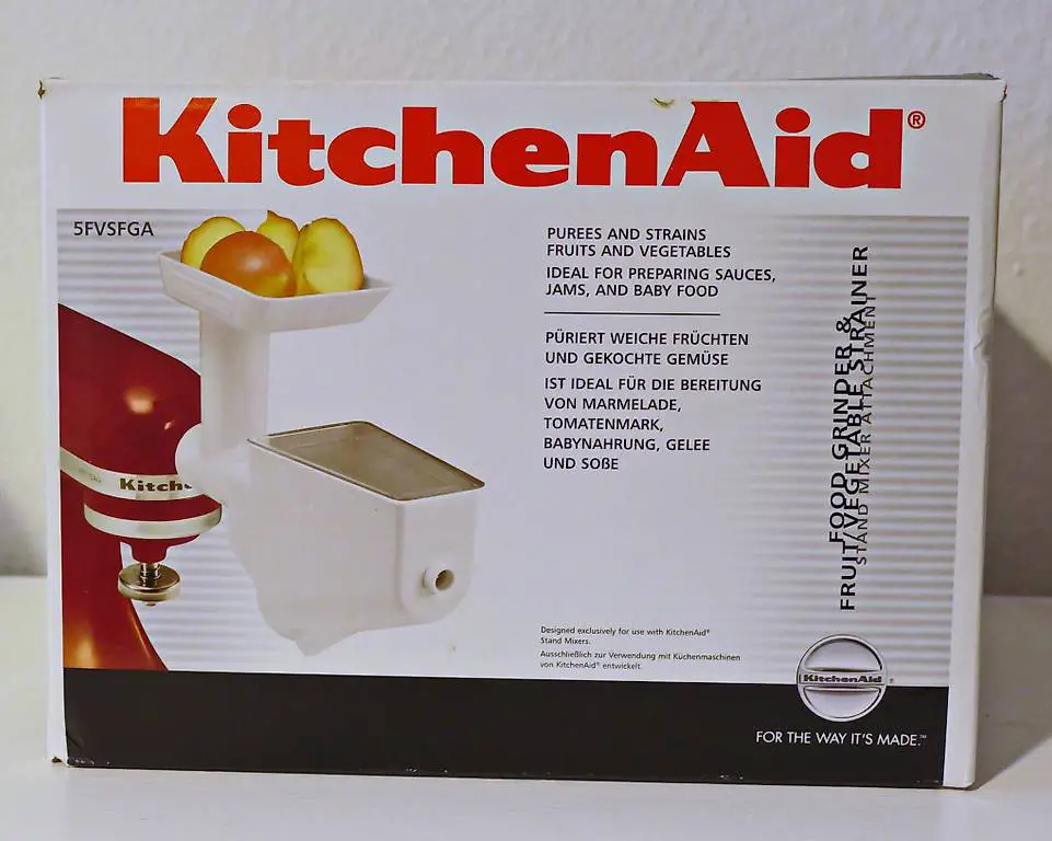 Fleischwolf und Pürieraufsatz für KitchenAid