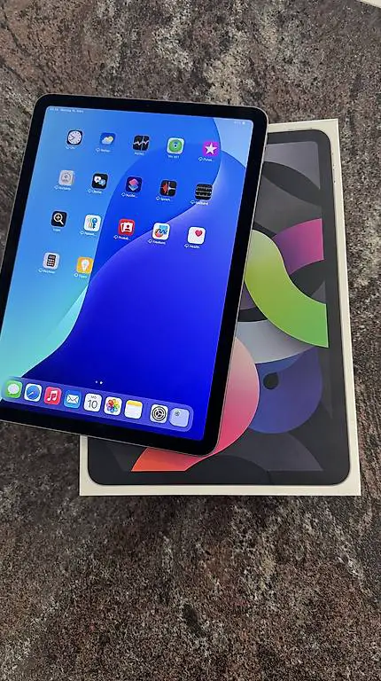 iPad Air 4. Gen. 256 GB Grau, inkl Verp 10,9") Top Zustand