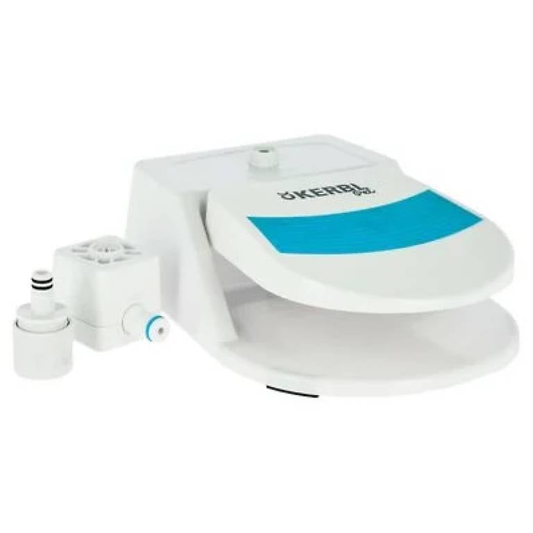 Trinkbrunnen für Haustiere Bubble 25,5x18x8 cm Weiss und Blau