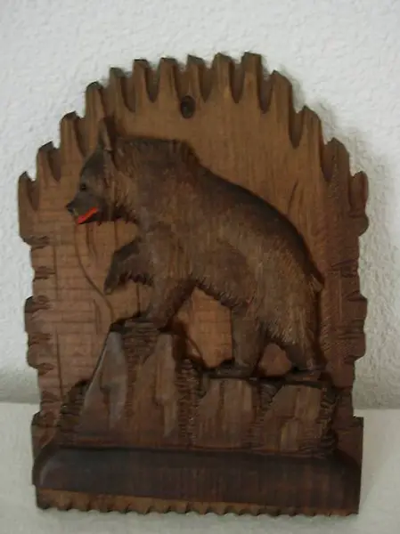  Brienzer Schnitzerei Briefhalter