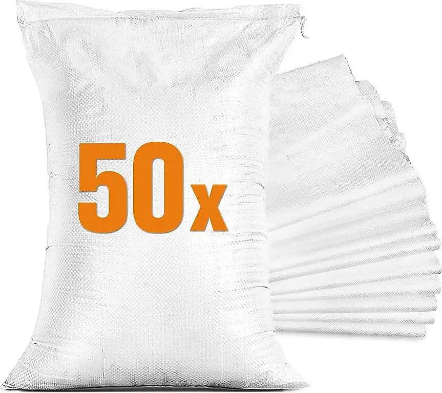 50x Sandsäcke für Hochwasser