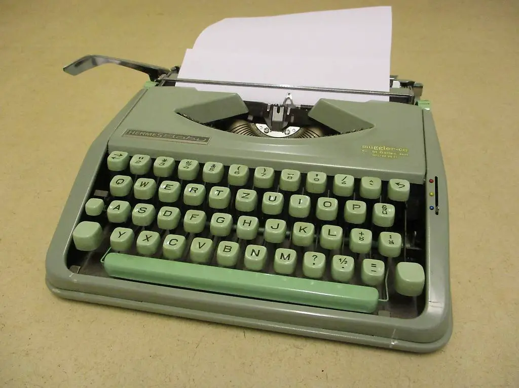 Schreibmaschine machine à écrire HERMES Baby 60er - TOP