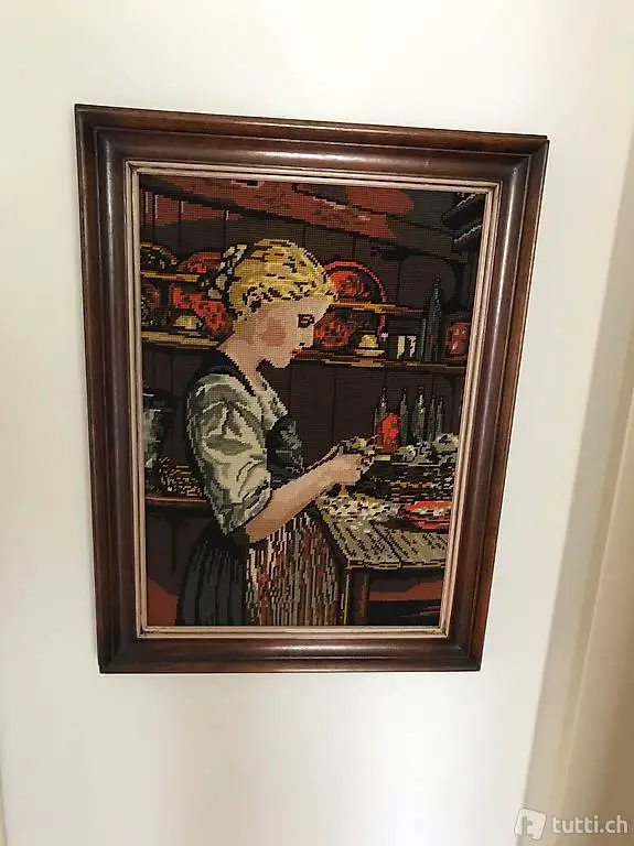 Die kleine Kartoffelschälerin