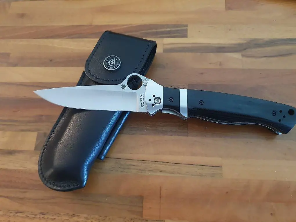 Spyderco Vallotton Klappmesser Original Neu
