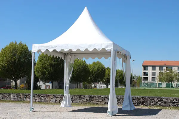 Pagoden Zelt 4x4 Festzelt Pavillon Ganzjahreszelt Eventzelt