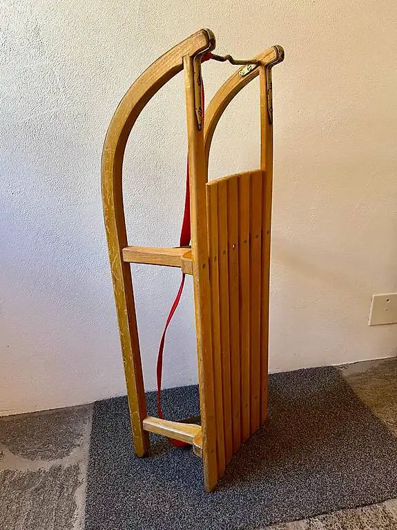 Wisa Gloria Original Davoser Holzschlitten ca. 90 cm