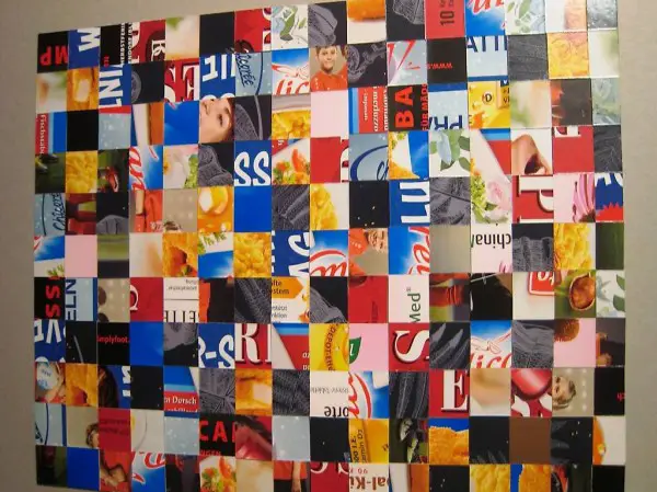 Collage *** Sondereffekt ***, Unikat