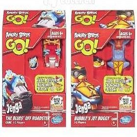 K..54) Angry Birds Go Jenga 2er Set