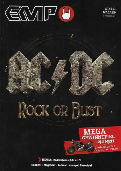 MAGAZINE AC/DC ON COVER : EMP N 4