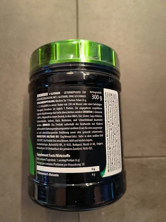 Scitec Nutrition L-Glutamine Pulver, 300g