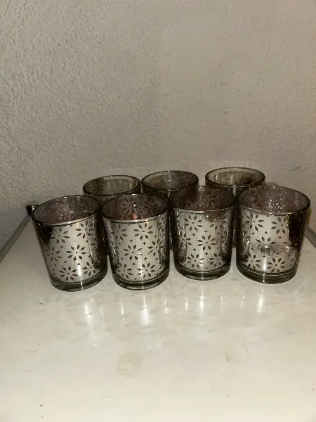 Windlichter & Teelichthalter als Set aus Glas