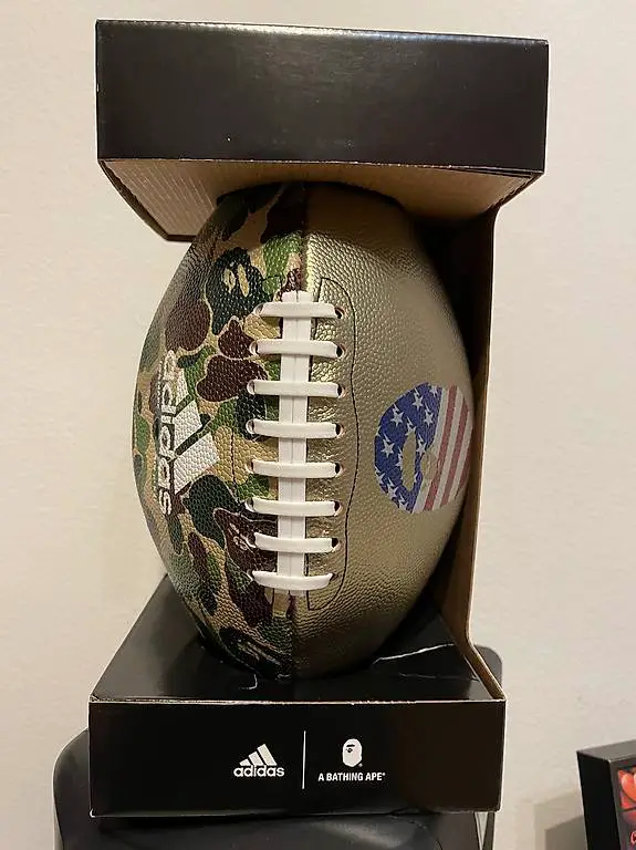 BAPE x Adidas Football green