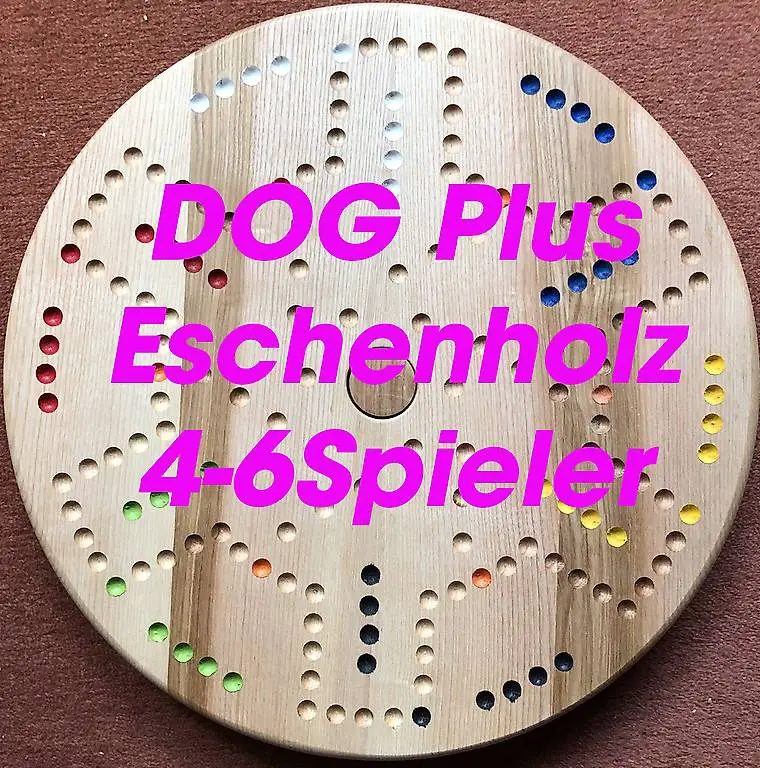 DOG Plus 2-4 & 4-6 Spieler Eschenholz
