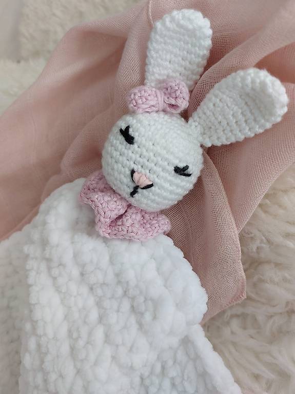 Schmusetuch mit Hase