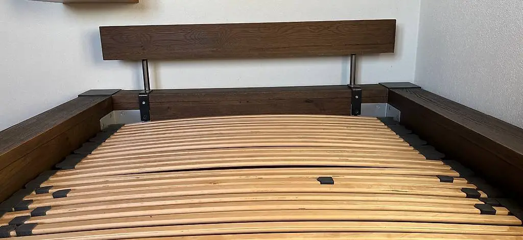 Bettrahmen Mooreiche von Hasena 120x200