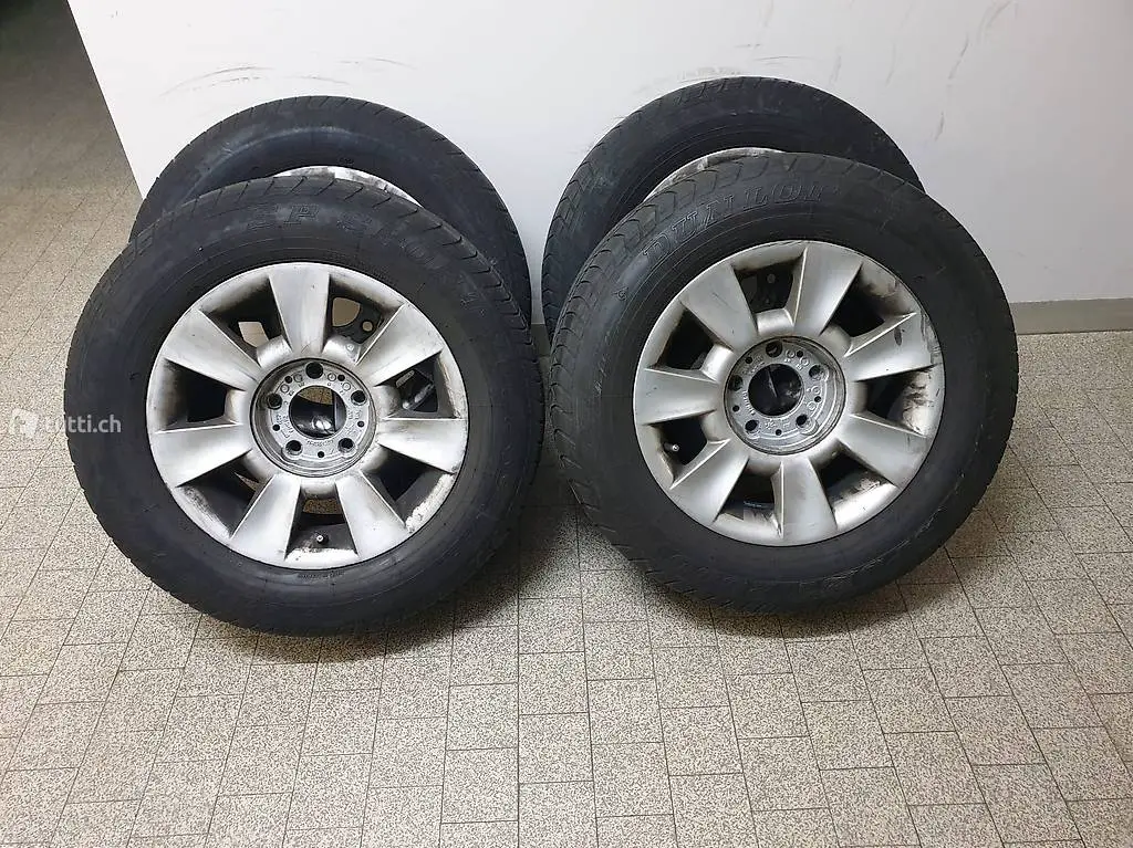  4x BMW Felgen inkl. Reifen - 225/60 R15 96V - Sommer