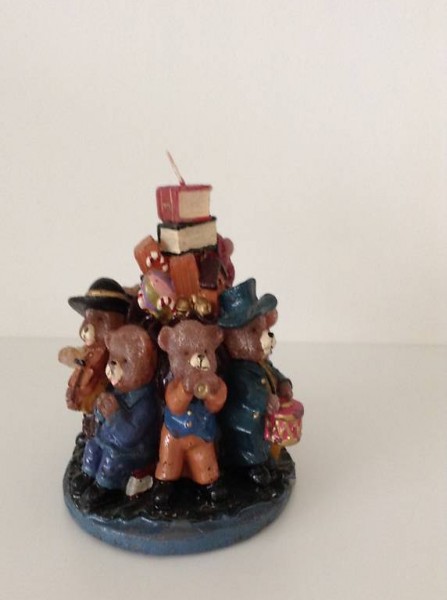 Kunstvolle Kerze HOLY BIBEL - Weihnachten Advent Christmas