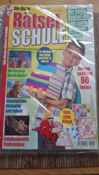 Rätsel Schule - Heft -Zeitung - Neu - Nr.93