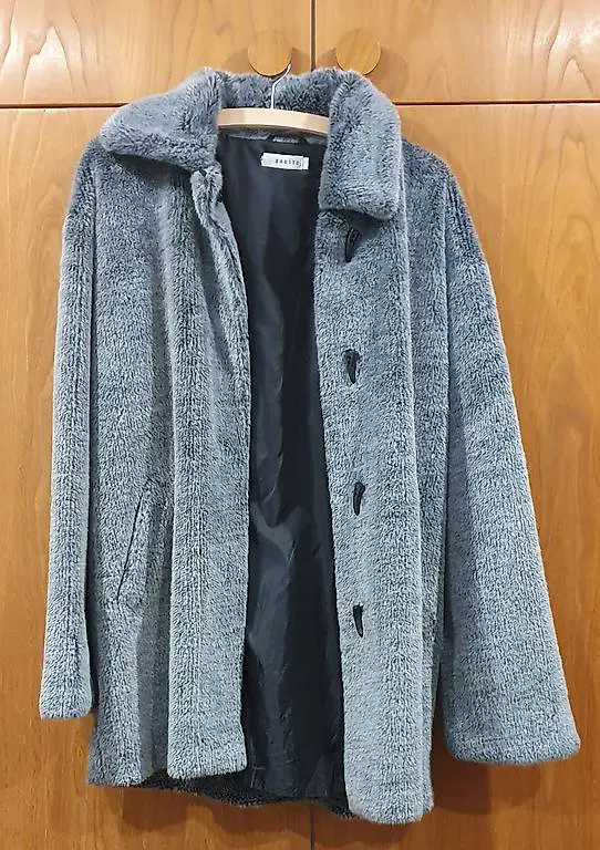 Kunstpelzmantel Gr.176