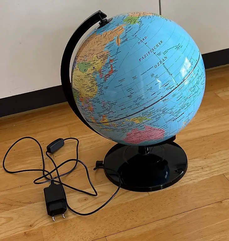 Globus Tag und Nacht