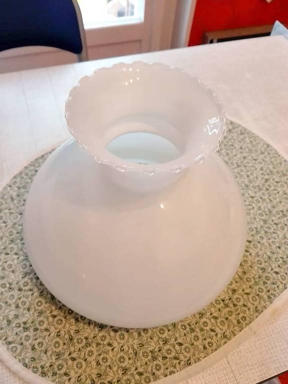 Abat-jour/globe lampe à pétrole H.20cm circonférence 76cm