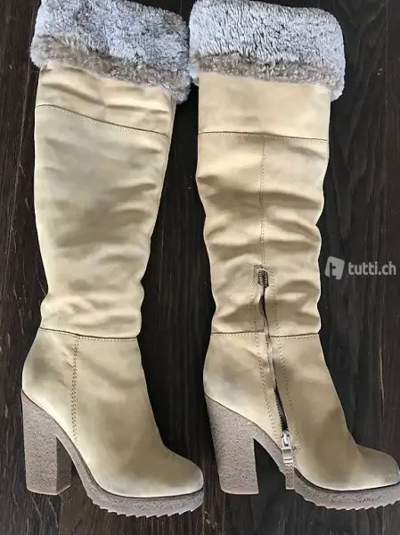 Super Stiefel bequeme Uterque Gr. 37-38