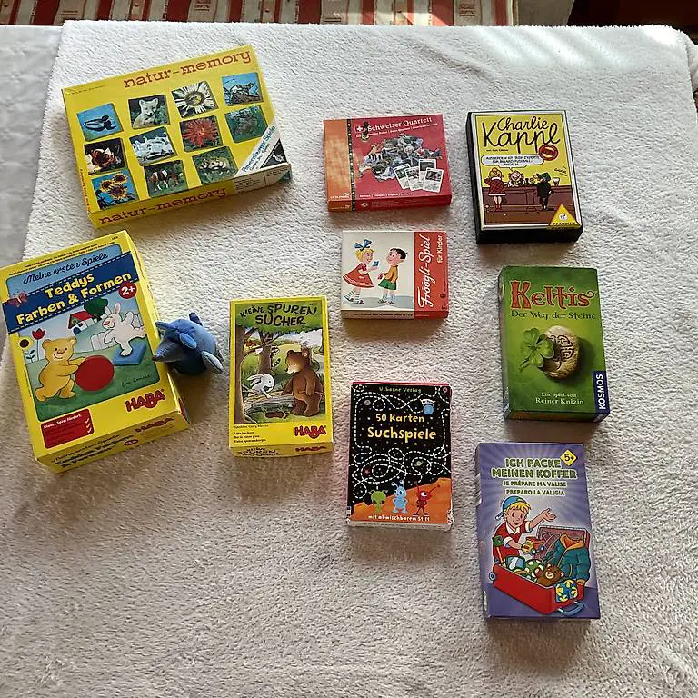 Diverse Spiele, gebraucht aber vollständig, Stückpreis