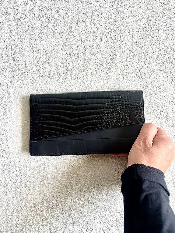 Gianni Versace pochette, porte-monnaie cuire