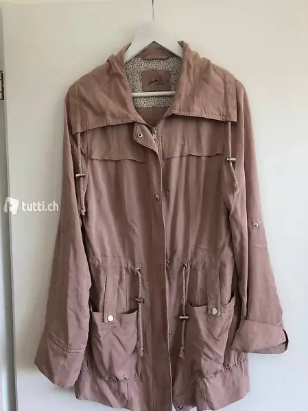 Leichte Sommerjacke rosa Rosé