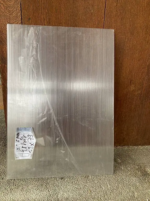 6 mm Doppelstegplatte 52x73 cm für Sonnenwachsschmelzer