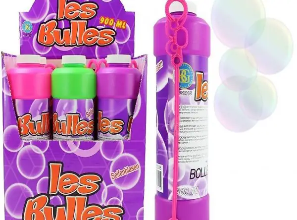 5,4 Liter Seifenblasen Flüssigkeit XL Sparpack