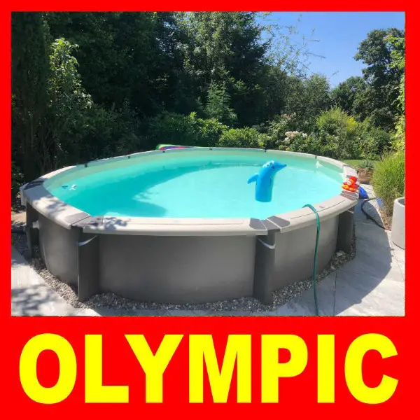 Rundpool Ovalpool Familienpool OLYMPIC 550x142cm