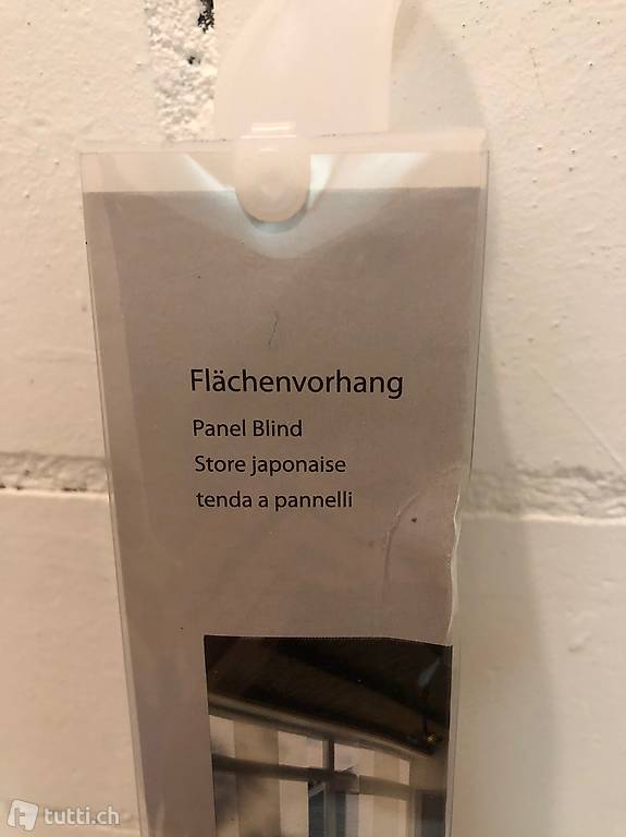 Flächenvorhänge NEU Braun preis gesenkt