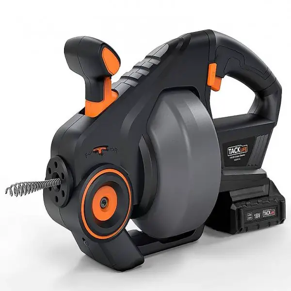  Rohrreinigungsspirale, 18V 2000mAh Rohrreinigungswelle