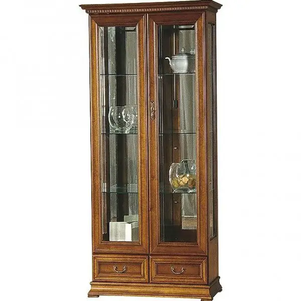  GLASSCHRANK SCHRANK MASSIV VITRINENSCHRANK VITRINEN NEU R-W3