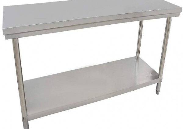  " Gastronomie Edelstahl Arbeitstisch 150 x 60 cm